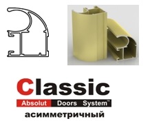 алюминиевый профиль Classic 751 Absolut Door Systems для шкафа-купе