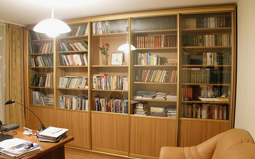 Шкаф купе для книг